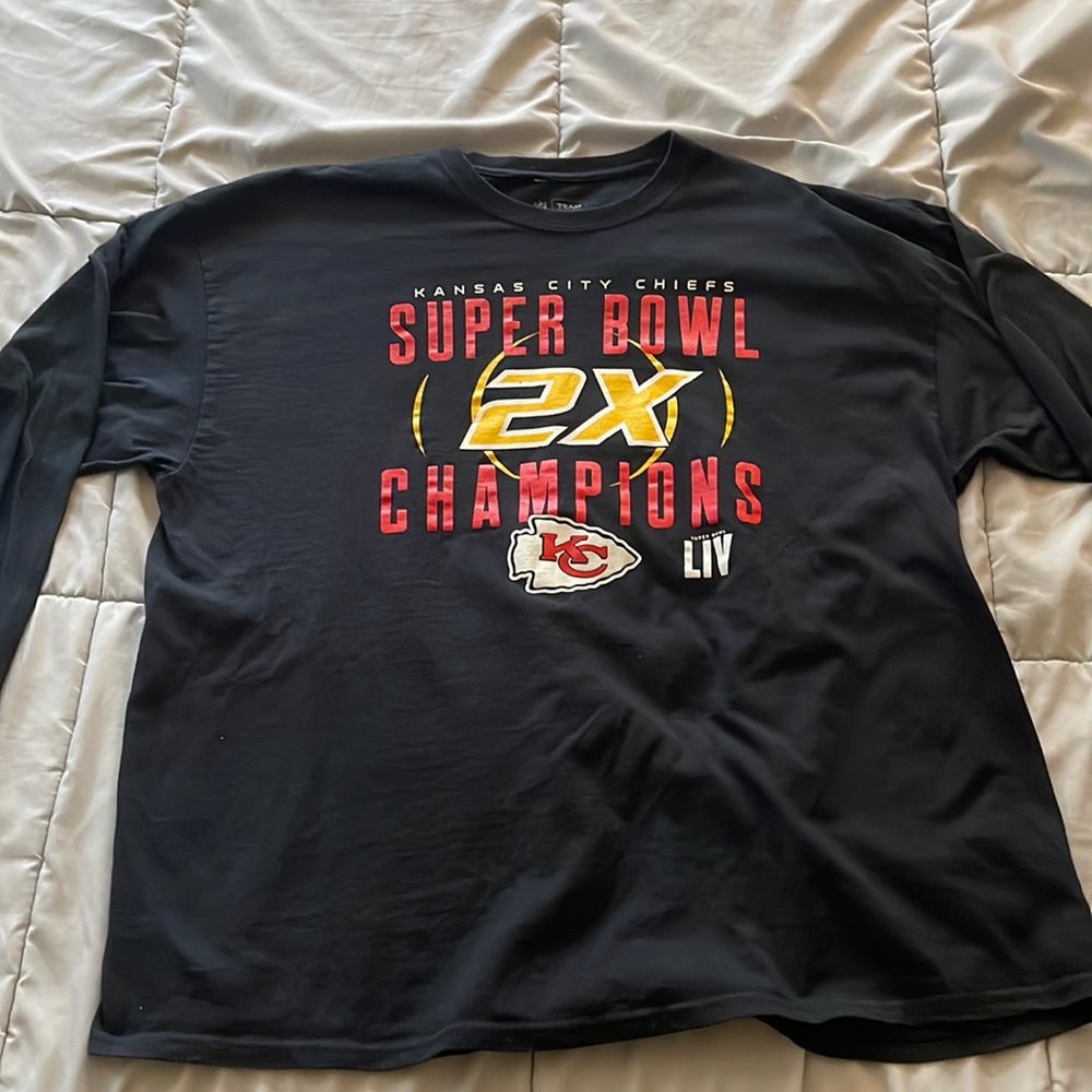 Kansas City Chiefs super Bowl Champion long sleeve shirt